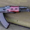 PSAK-47 GF3 FORGED RED WOOD UNDER FOLDER RIFLE