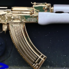 GOLD DRACO PISTOL W/ PARADE STOCK SET